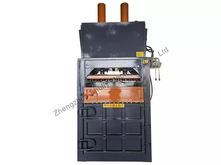 cardboard baler machine