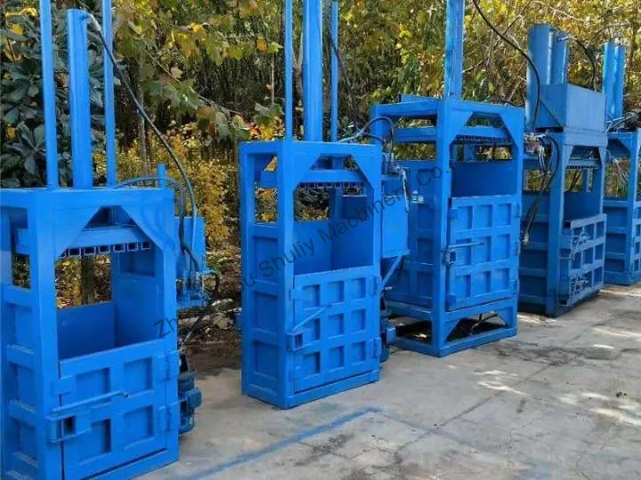 clothing textile waste baler for sale