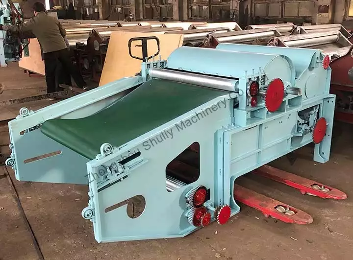 cotton waste opening machine