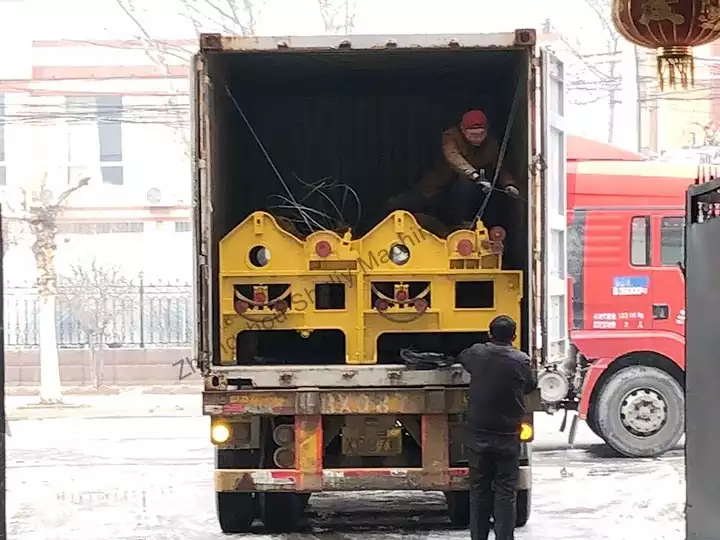 машина для раскрытия волокна для доставки