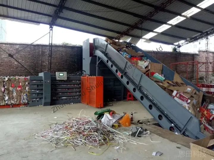 horizontal cardboard baler for sale