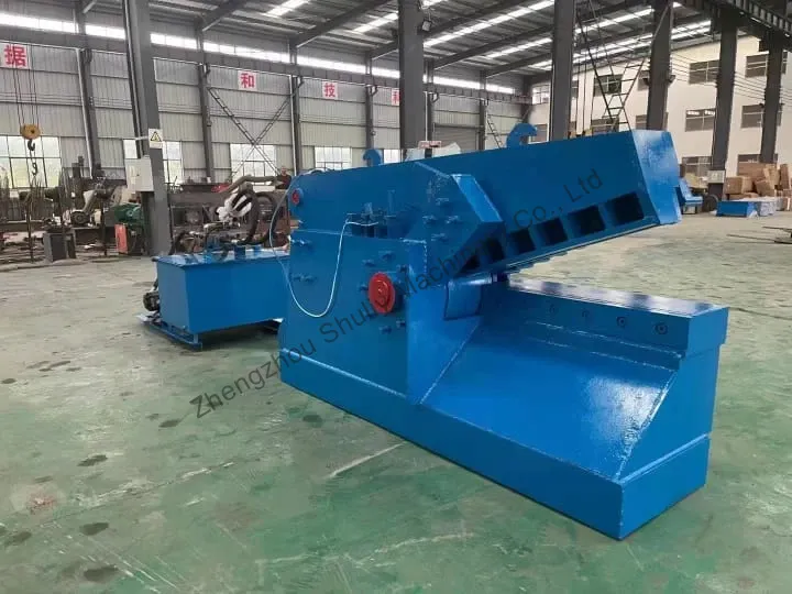 hydraulic metal shearing machine