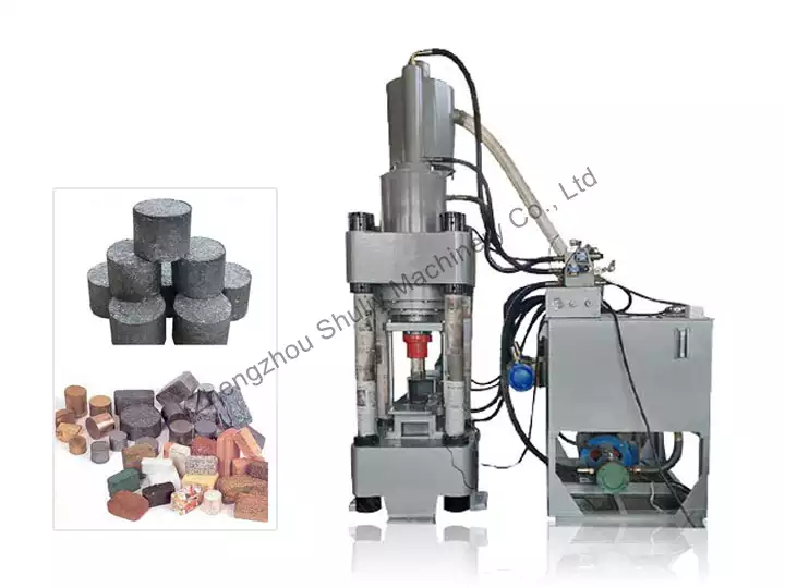 metal chip briquetting machine