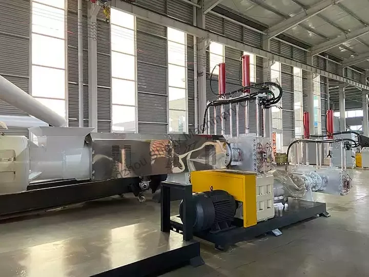 HDPE pelletizing machine