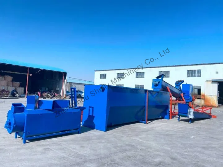 PET bottle recycling plant for sale