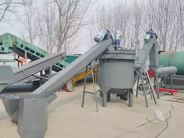 Machine à laver les déchets plastiques Shuliy pour les flocons de PET