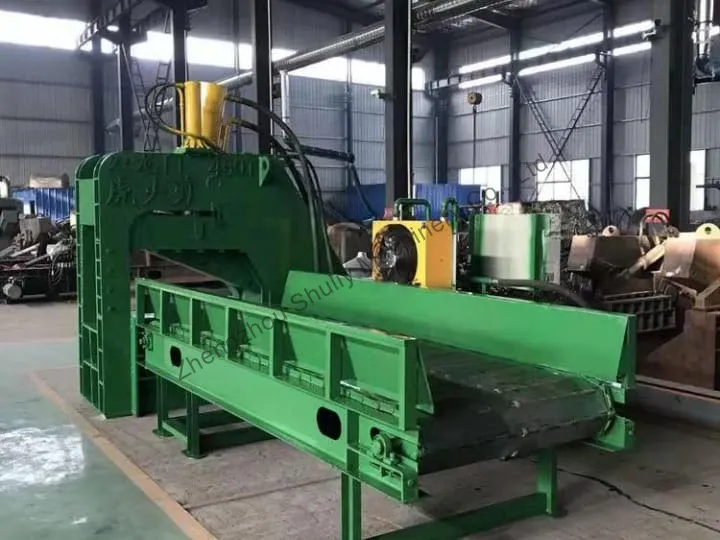 chain feeder used for metal shearing machine