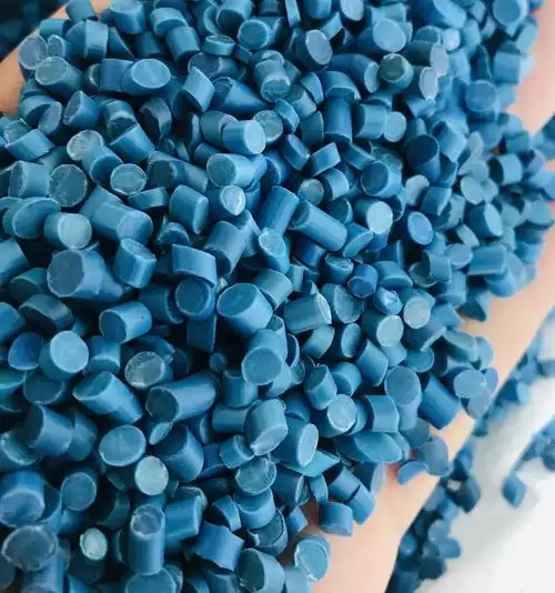 granulés de film plastique