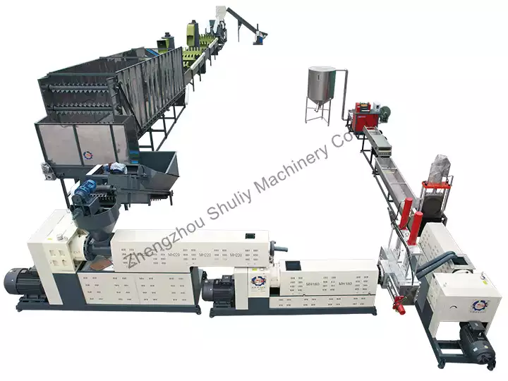 plastic pelletizing line