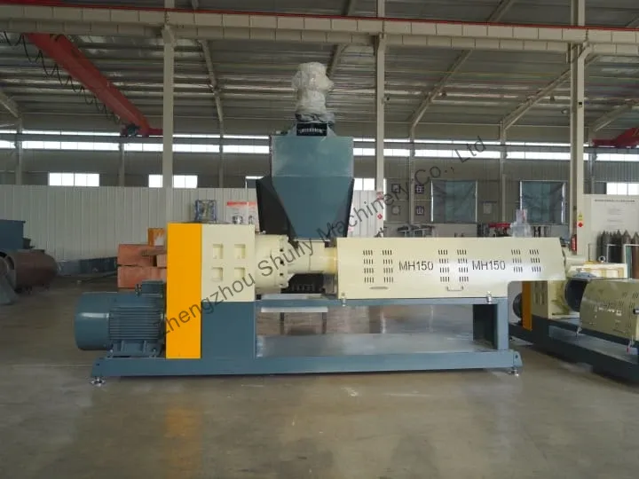 plastic recycling pellet machine