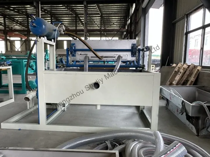 semi automatic egg tray machine