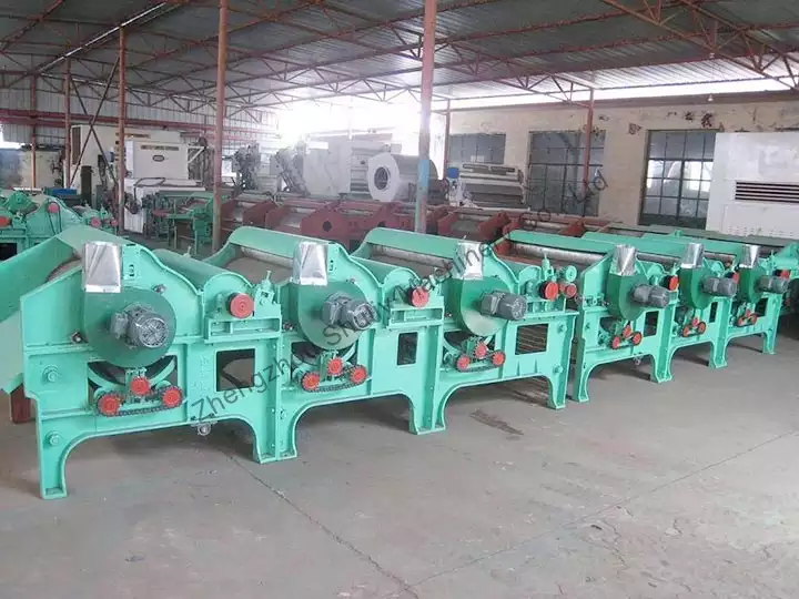 industrial wool carding machine