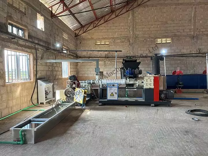 plastic washing pelletizing line