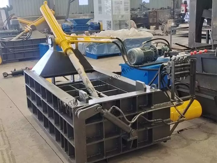 metal baler machine