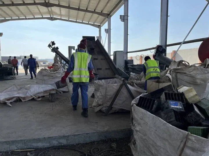 plastic recycling line in Oman