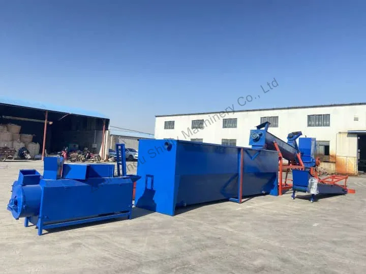 plastic bottle recycling machine plant