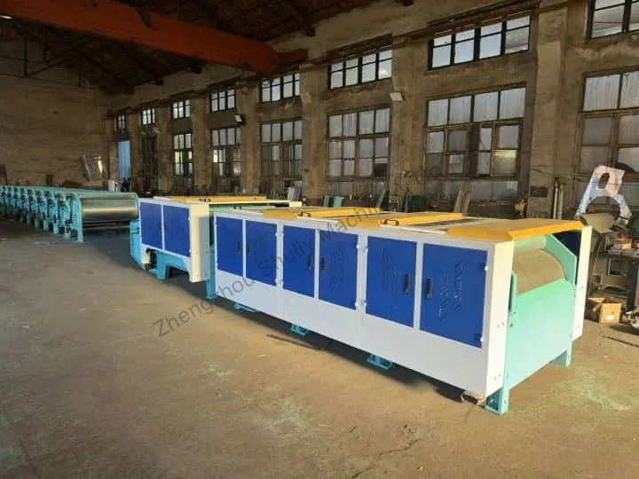 waste textile recycling machinery