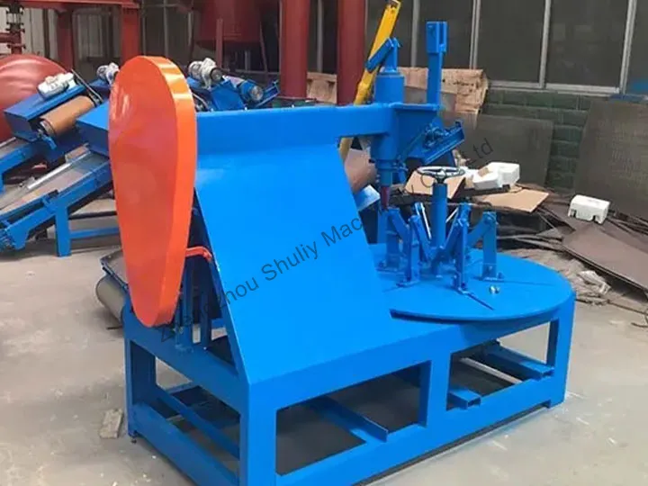 tire sidewall ring cutter for preprocessing