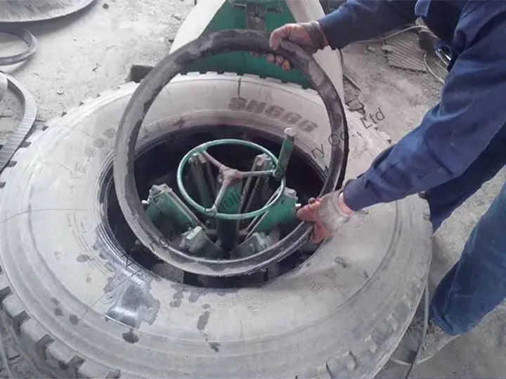 waste tire processing