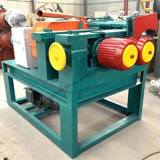 rubber tire steel wire recycling machine
