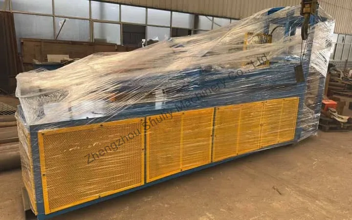 tire de-beader packaging for delivery