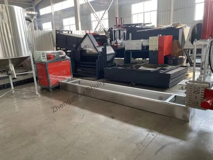 plastic granule making machine from shuliy