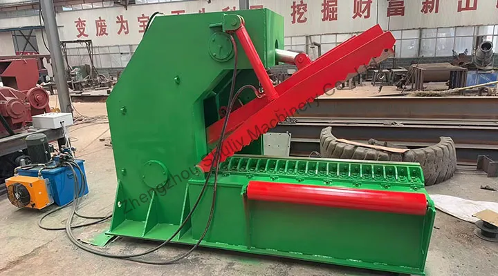 machine de découpe de pneus pour pneus OTR