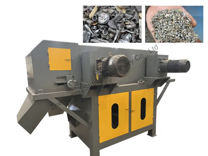 Separador de corrientes de Foucault para clasificación de aluminio, cobre y plástico