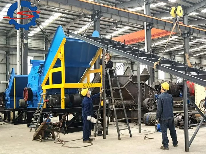 multiple metal crushing machine