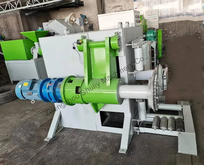 tire half cutting machine for recycling