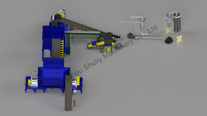 mstari wa kukata & kusaga taya