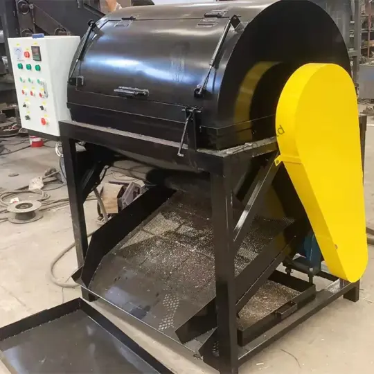 printed circuit board recycling machine working
