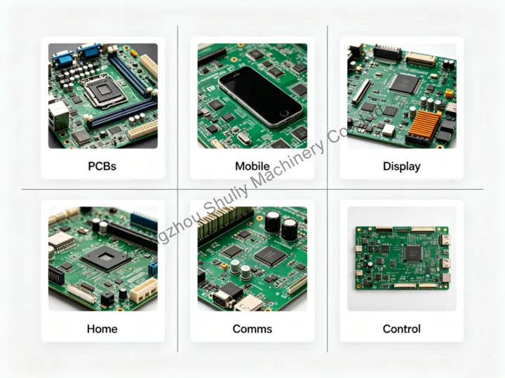 PCB crushing and separation machine applications