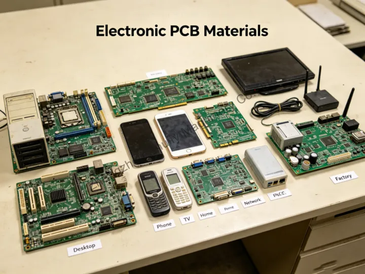materials used for PCB crushing and sorting machine