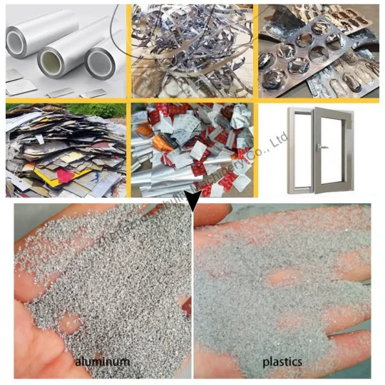 application of pharmaceutical blister recycling machine