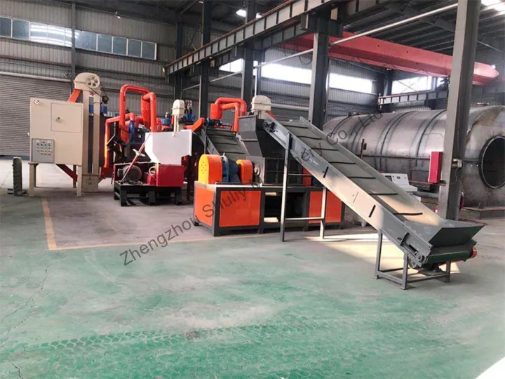 scrap radiator recycling machine