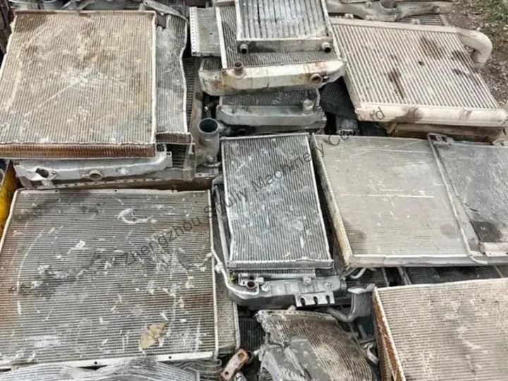 used copper aluminum radiator