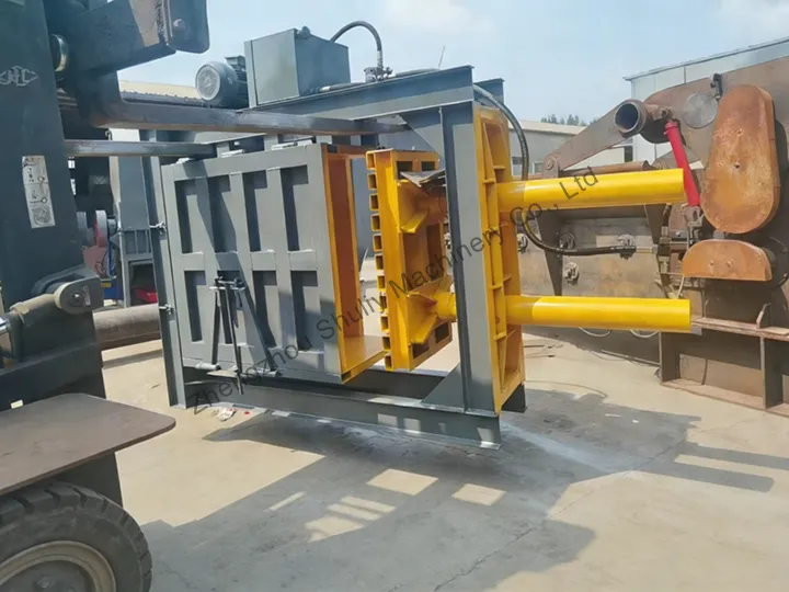 waste plastic baler machine