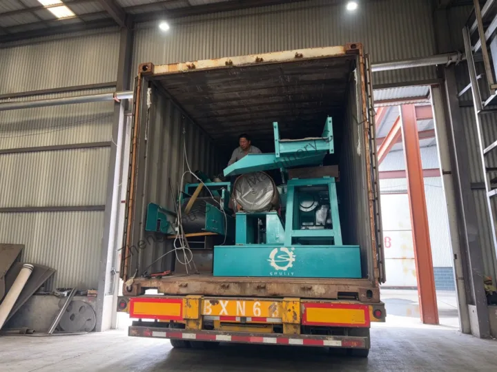rubber tire powder machine line ready to ship