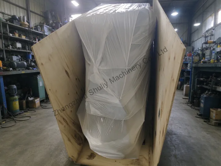 screw flight forming machine package